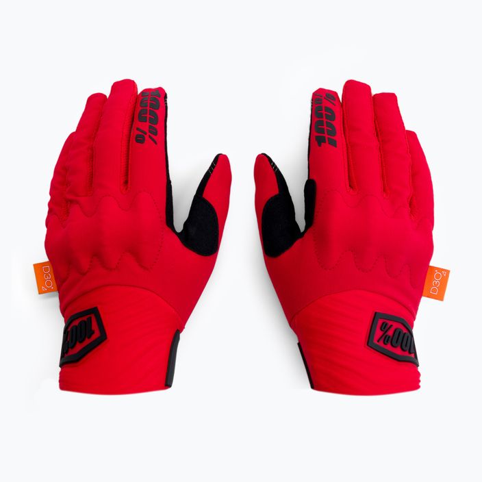 Cycling gloves 100% Cognito red STO-10013-013 3