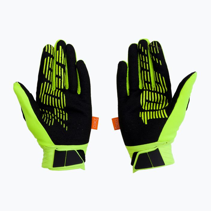Cycling gloves 100% Cognito yellow STO-10013-014 2