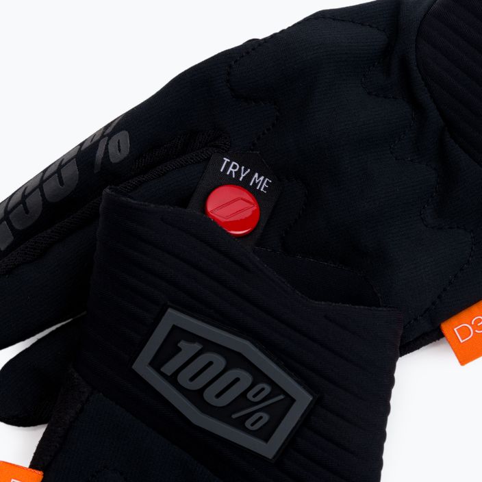 Cycling gloves 100% Cognito black STO-10013-057 4