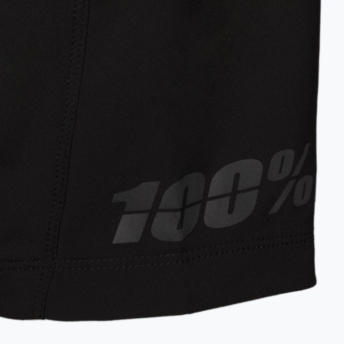 Women's cycling shorts 100% Ridecamp black STO-45901-001-10 3