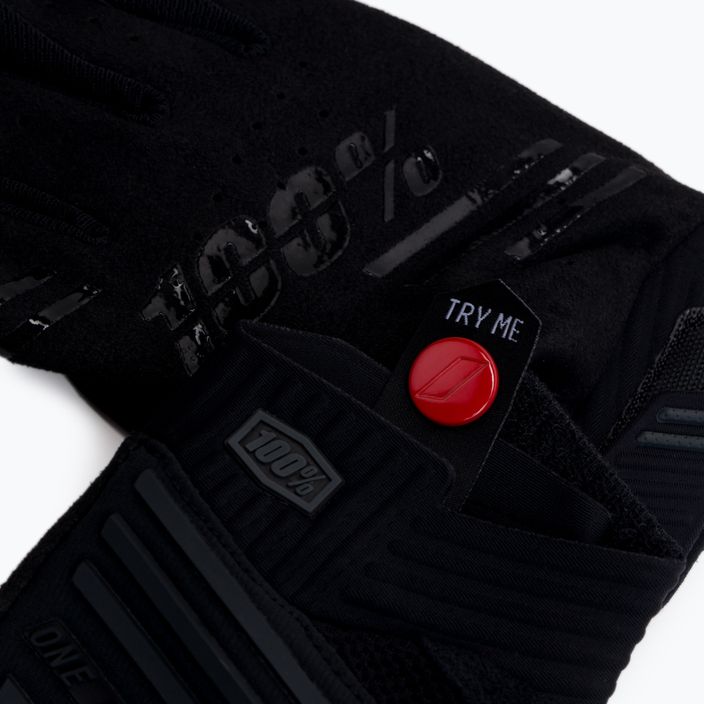 Cycling gloves 100% R-Core black STO-10017-001 4