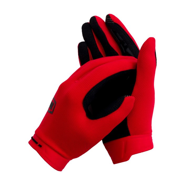 Cycling gloves 100% Ridecamp red STO-10018-003-10