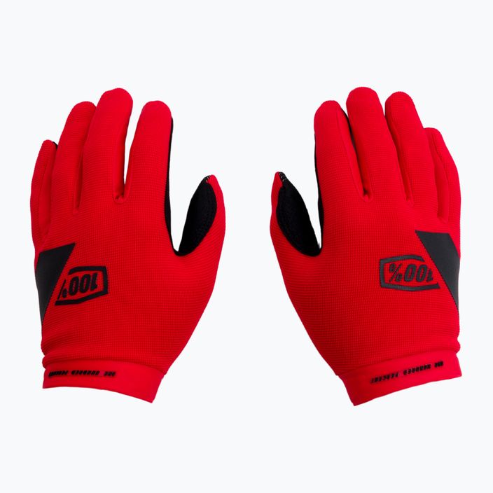 Cycling gloves 100% Ridecamp red STO-10018-003-10 3
