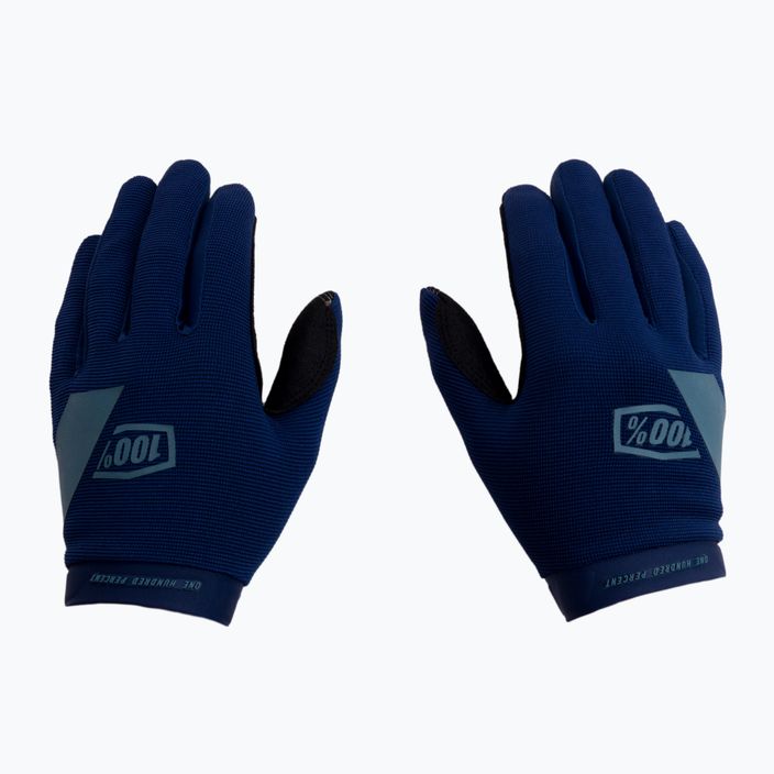 Cycling gloves 100% Ridecamp navy blue STO-10018-015 3