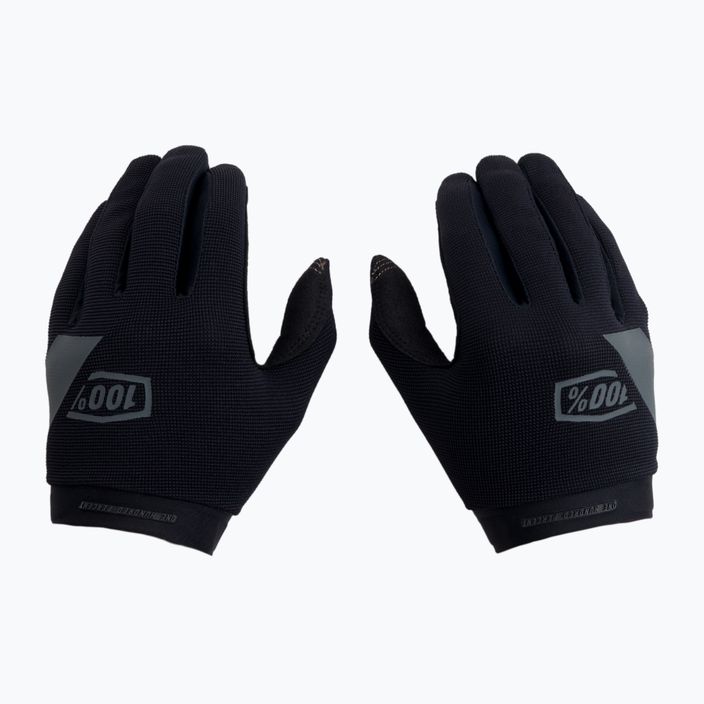 Women's cycling gloves 100% Ridecamp black STO-11018-001 3