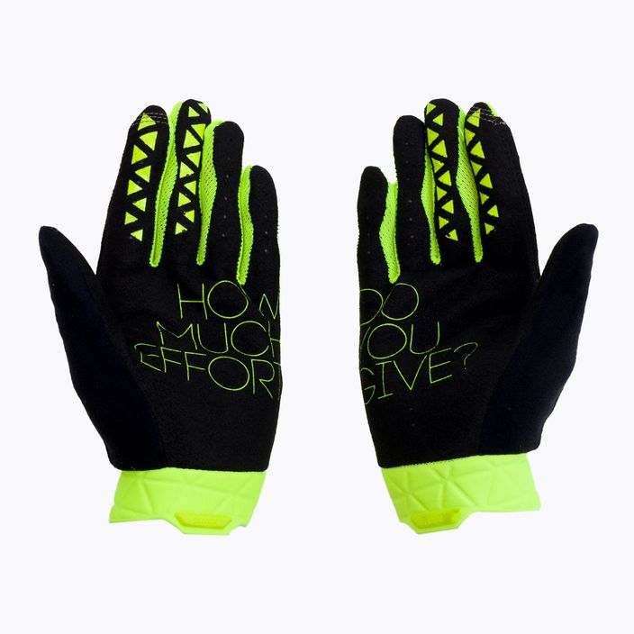 Cycling gloves 100% Geomatic yellow STO-10022-004 2