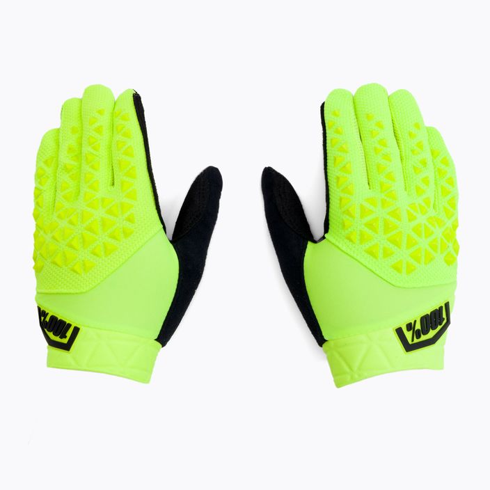 Cycling gloves 100% Geomatic yellow STO-10022-004 3
