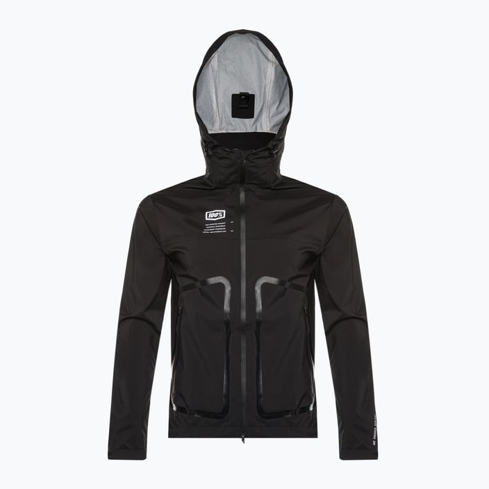 Men's cycling jacket 100% Hydromatic Jacket black 39502-001-13