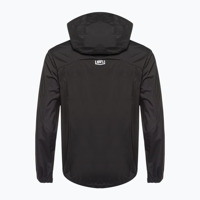 Men's cycling jacket 100% Hydromatic Jacket black 39502-001-13 2