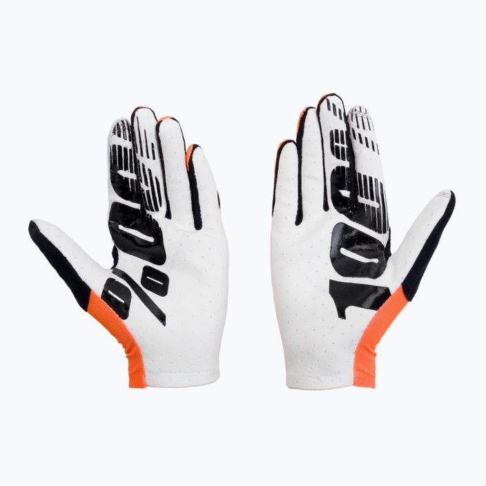 Cycling gloves 100% Celium orange STO-10005-444 2