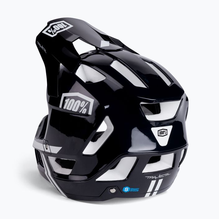 100% Trajecta Helmet W Fidlock Full Face bike helmet black STO-80021-011-11 3