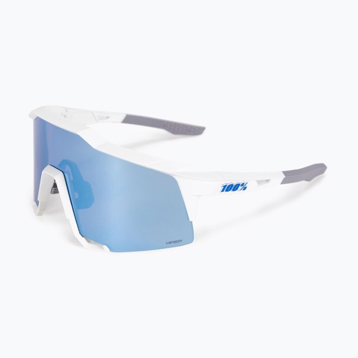 Cycling goggles 100% Speedcraft Multilayer Mirror Lens matte white/hiper blue STO-61001-407-01 5