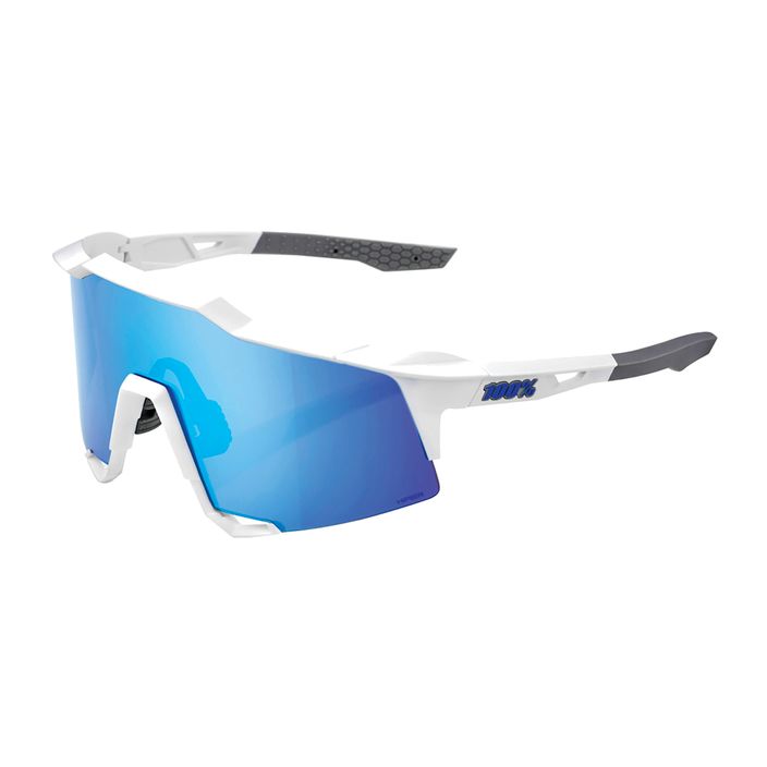 Cycling goggles 100% Speedcraft Multilayer Mirror Lens matte white/hiper blue STO-61001-407-01 7