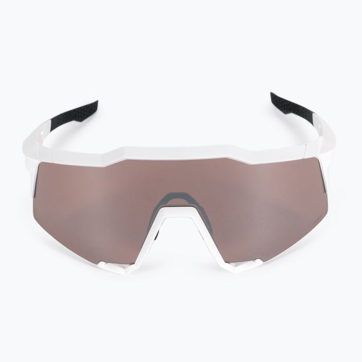 Cycling goggles 100% Speedcraft Mirror Lens matte white/hyper silver STO-61001-404-03 3