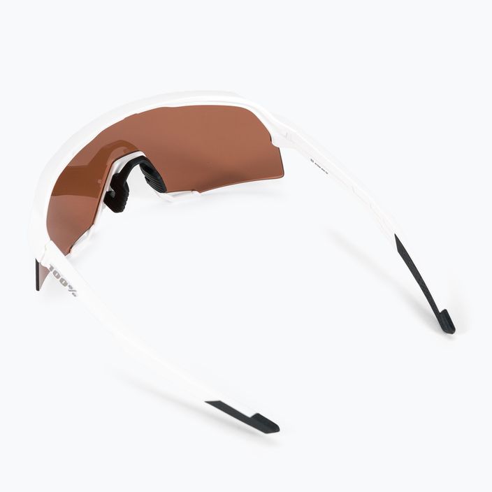 Cycling goggles 100% S3 Mirror Lens matte white/hyper silver STO-61034-404-02 2