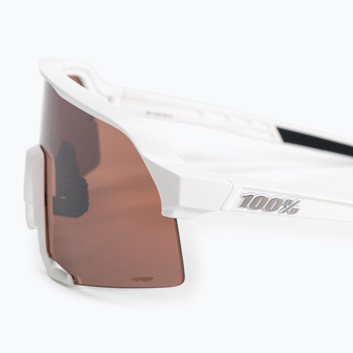 Cycling goggles 100% S3 Mirror Lens matte white/hyper silver STO-61034-404-02 4
