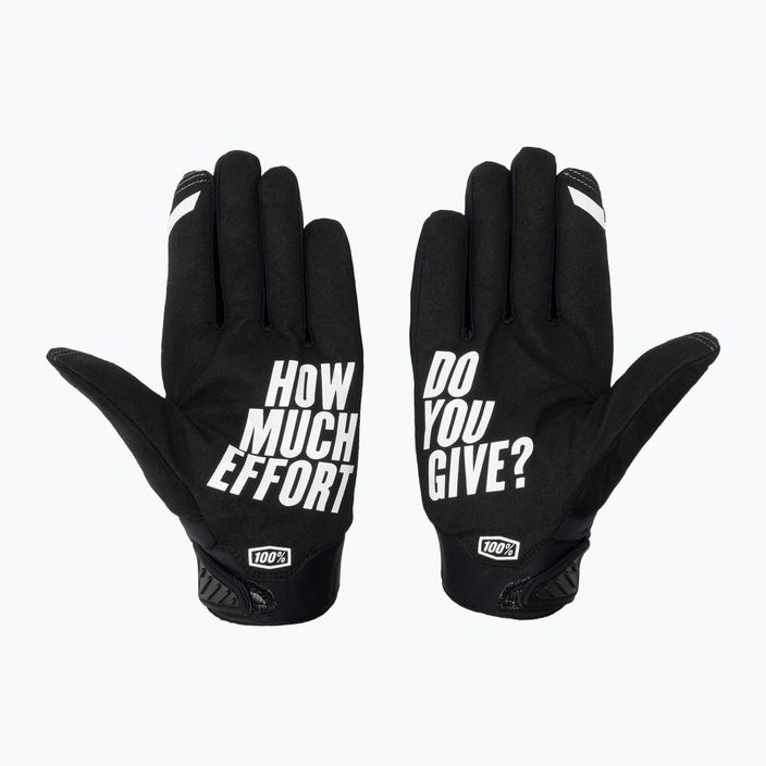 Cycling gloves 100% Brisker black 10003-00004 2