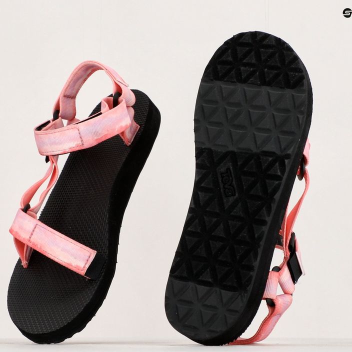 Women's trekking sandals Teva Original Universal Tie-Dye pink 1124231 9
