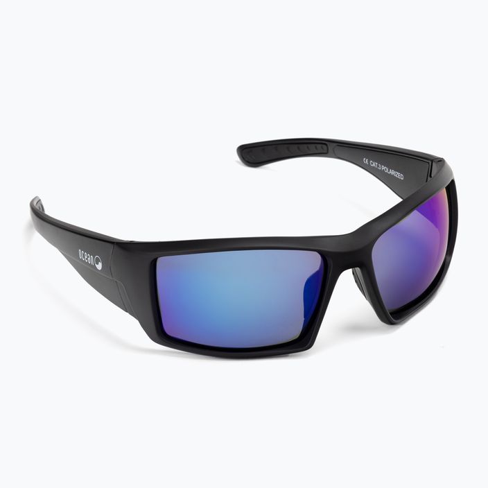 Ocean Sunglasses Aruba matte black/revo blue 3201.0