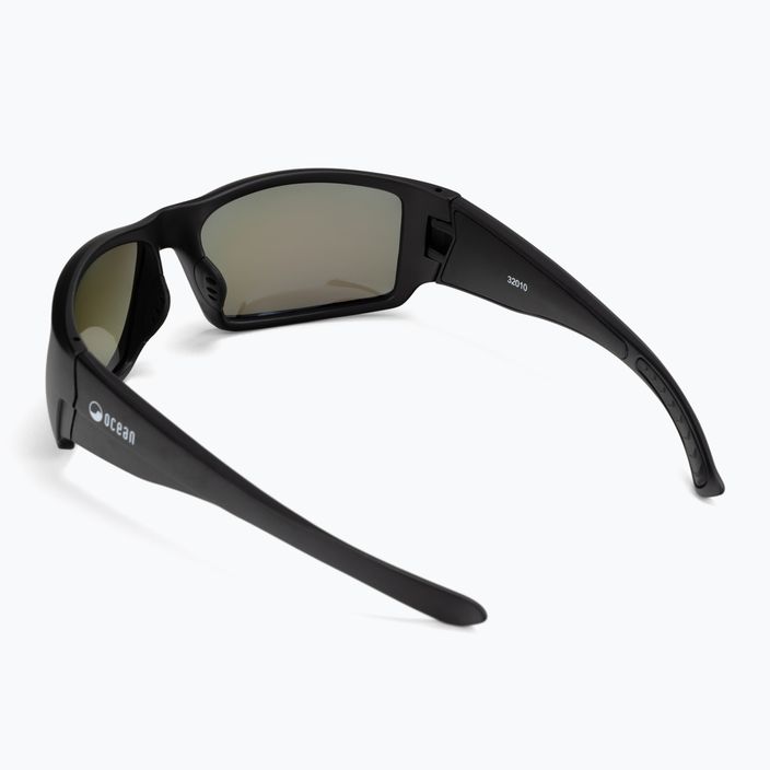 Ocean Sunglasses Aruba matte black/revo blue 3201.0 2
