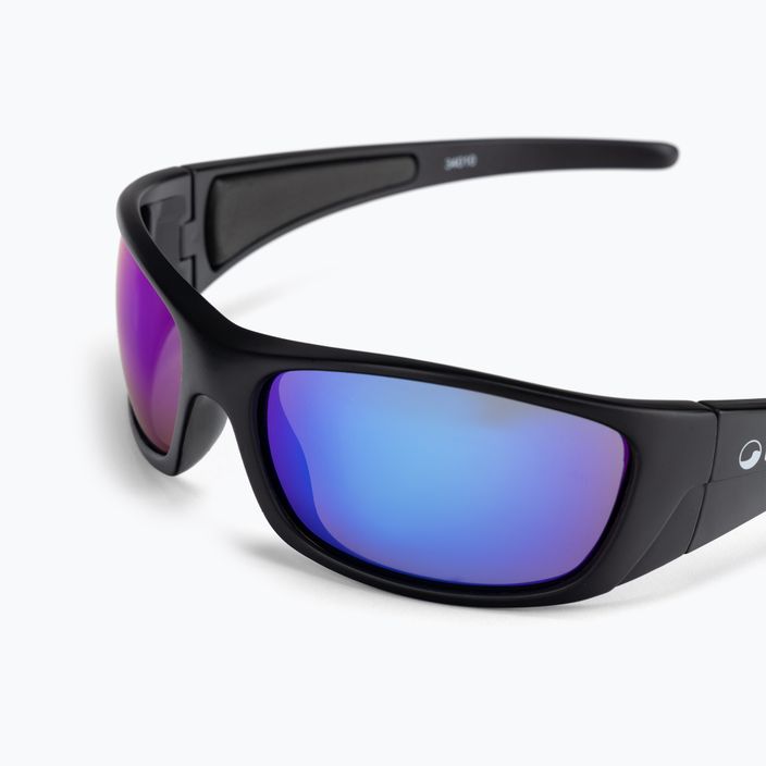 Ocean Sunglasses Bermuda matte black/revo blue 3401.0 5