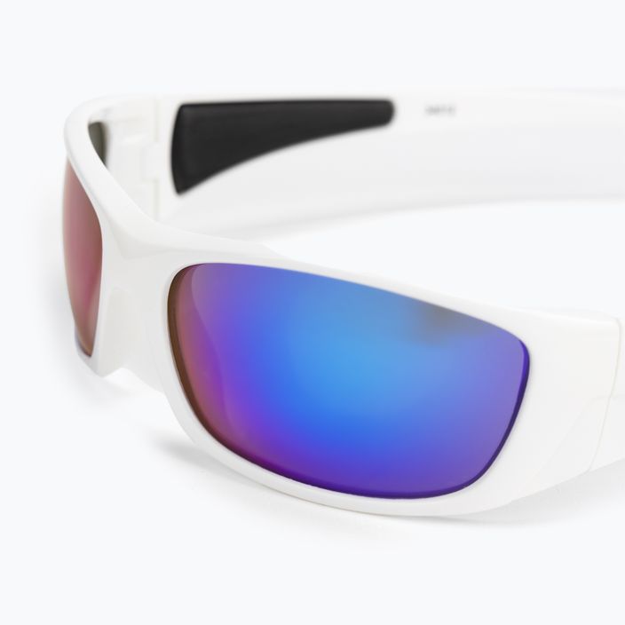 Ocean Sunglasses Bermuda shiny white/revo blue 3401.2 5