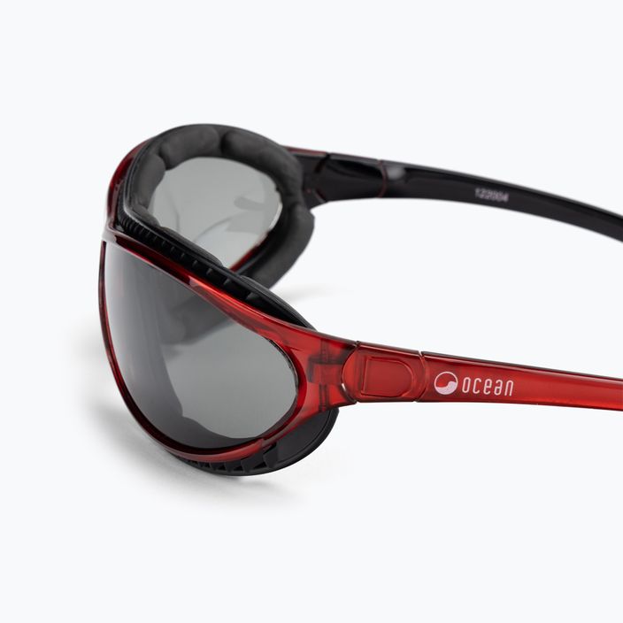 Ocean Sunglasses Tierra De Fuego red transparent/smoke 12200.4 4