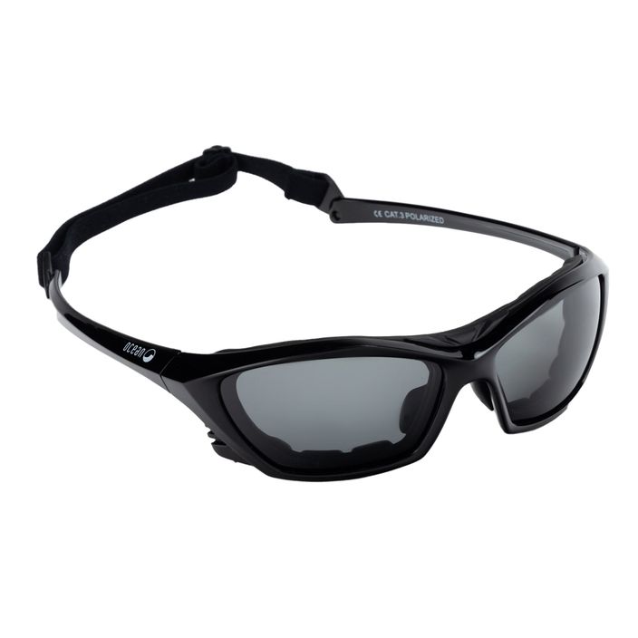Ocean Sunglasses Lake Garda shiny black/smoke 13000.1