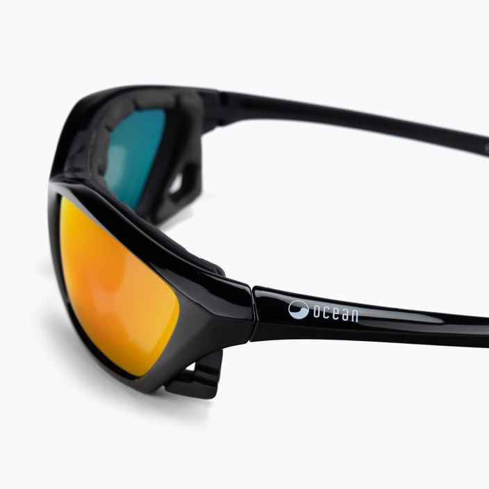 Ocean Sunglasses Lake Garda matte black/revo red 13001.1 4