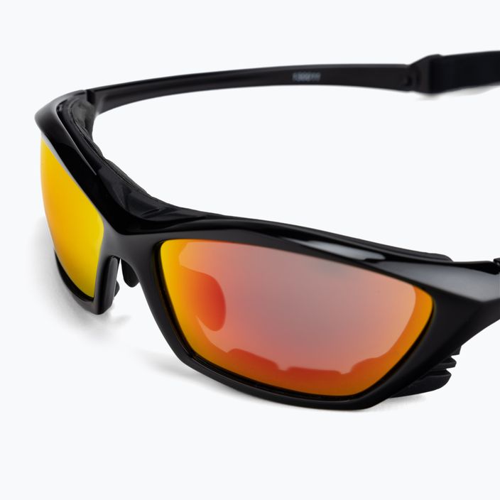 Ocean Sunglasses Lake Garda matte black/revo red 13001.1 5