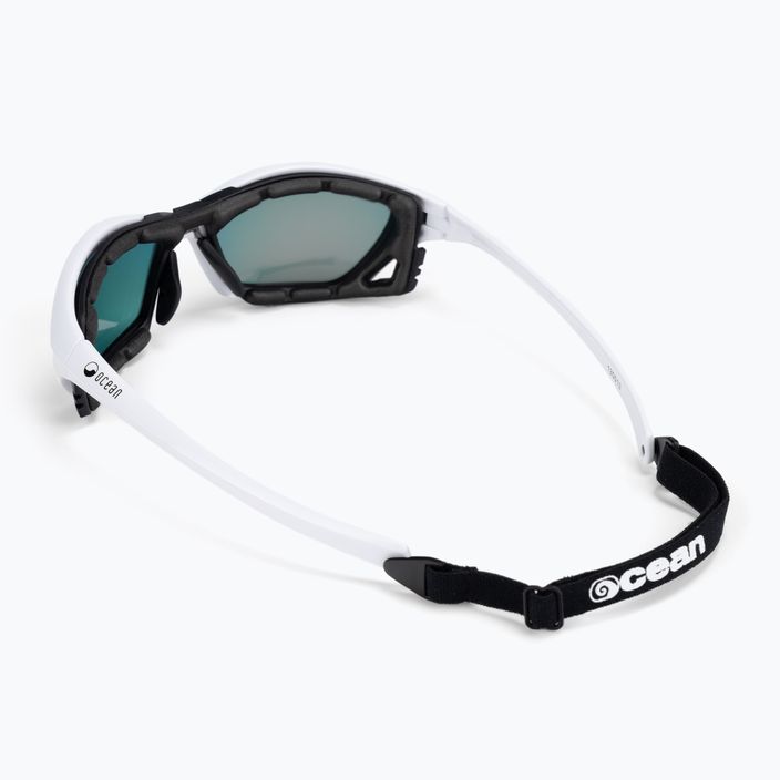 Ocean Sunglasses Lake Garda shiny white/revo red 13001.3 2