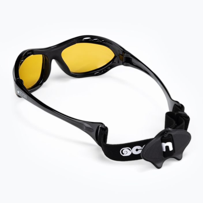 Ocean Sunglasses Cumbuco shiny black/yellow 15000.9 2