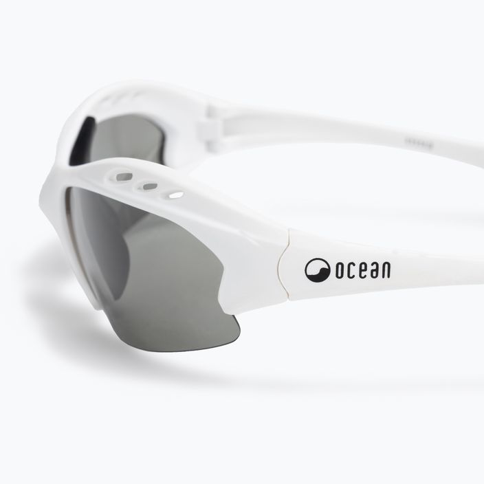 Ocean Sunglasses Mauricio shiny white/smoke 11111.3 4