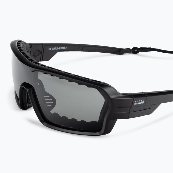 Ocean Sunglasses Chameleon matte black/smoke 3700.0X sunglasses 5