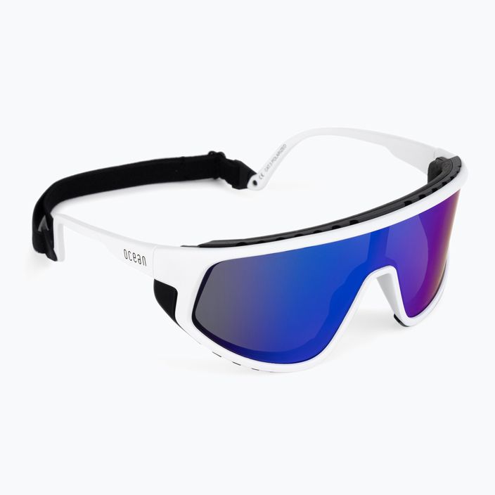 Ocean Sunglasses Waterkilly white/revo blue 39000.18