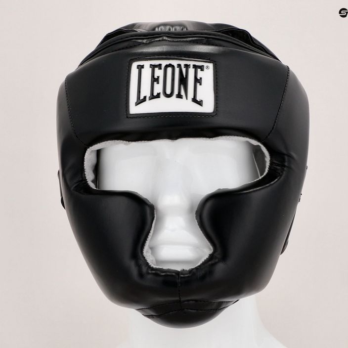LEONE 1947 Junior boxing helmet black CS429 6