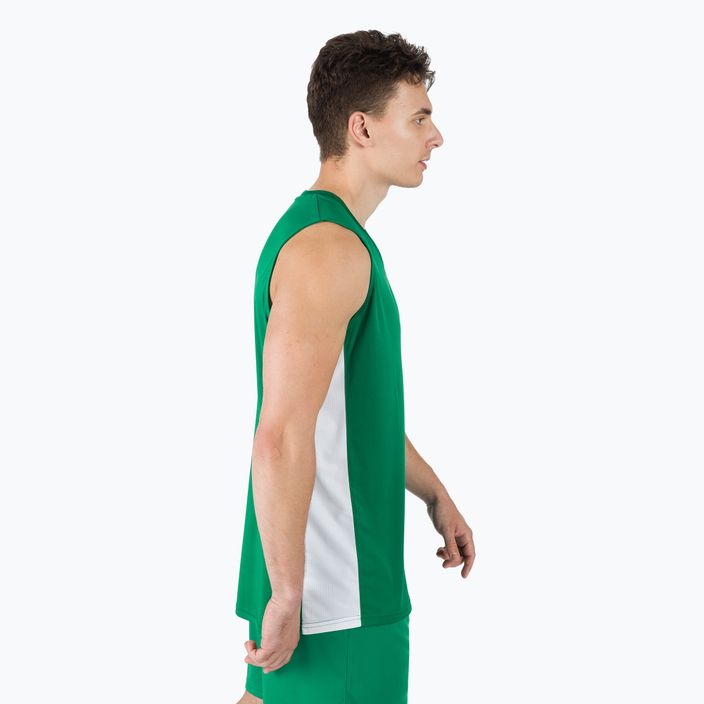 Men's basketball jersey Joma Cancha III green and white 101573.452 2
