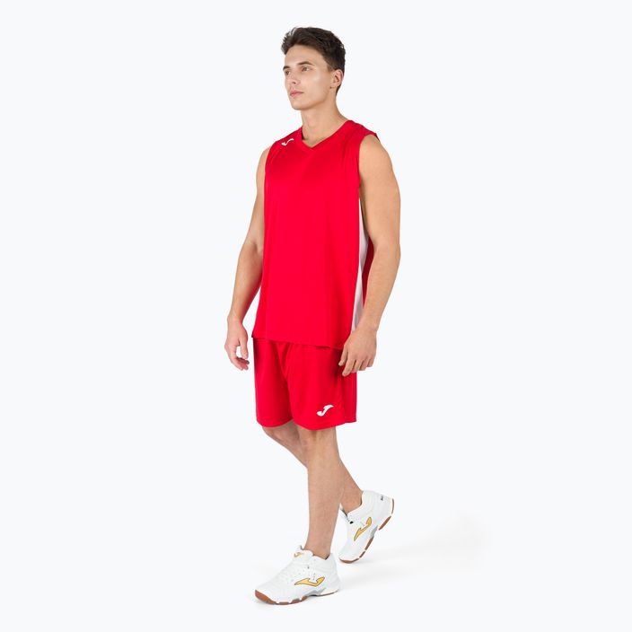 Joma Cancha III men's basketball jersey red and white 101573.602 5