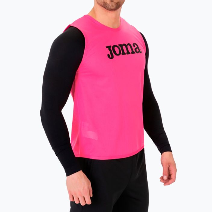 Joma Training Bib fluor pink football marker 3