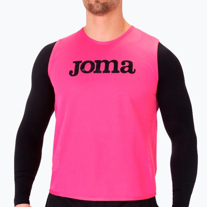 Joma Training Bib fluor pink football marker 4