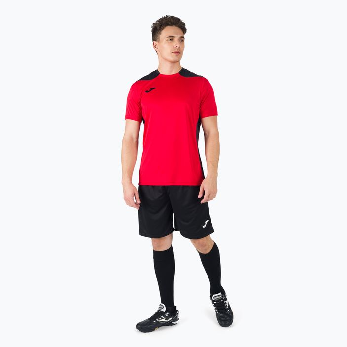 Joma Championship VI men's football shirt red/black 101822.601 5