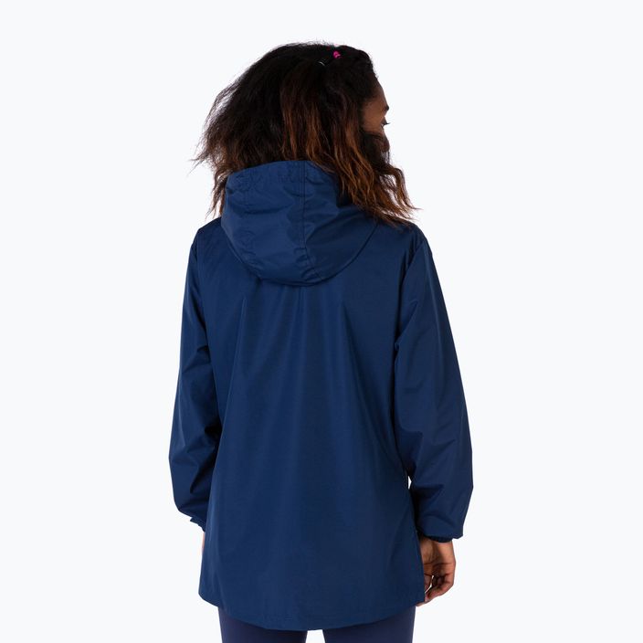 Women's running jacket Joma Elite VIII Raincoat navy blue 901401.331 4