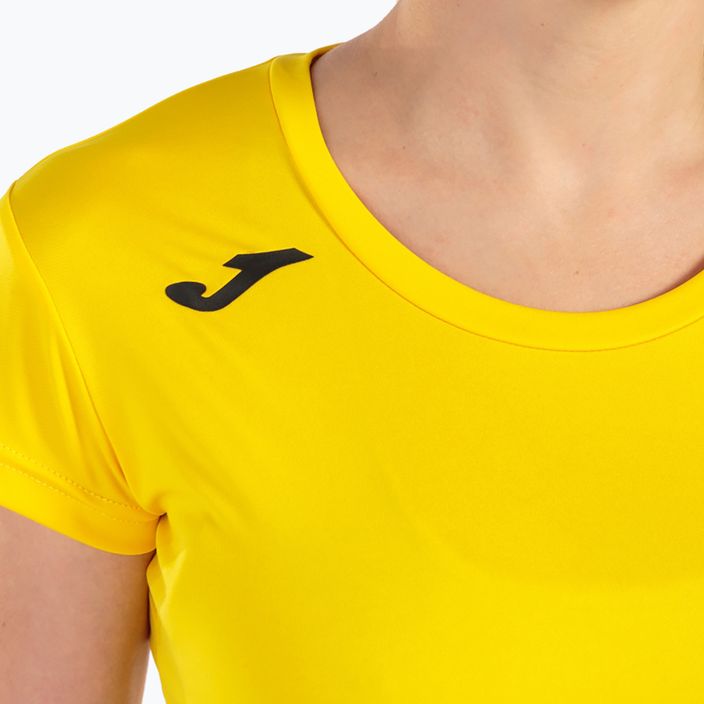 Joma Record II women's running shirt yellow 4