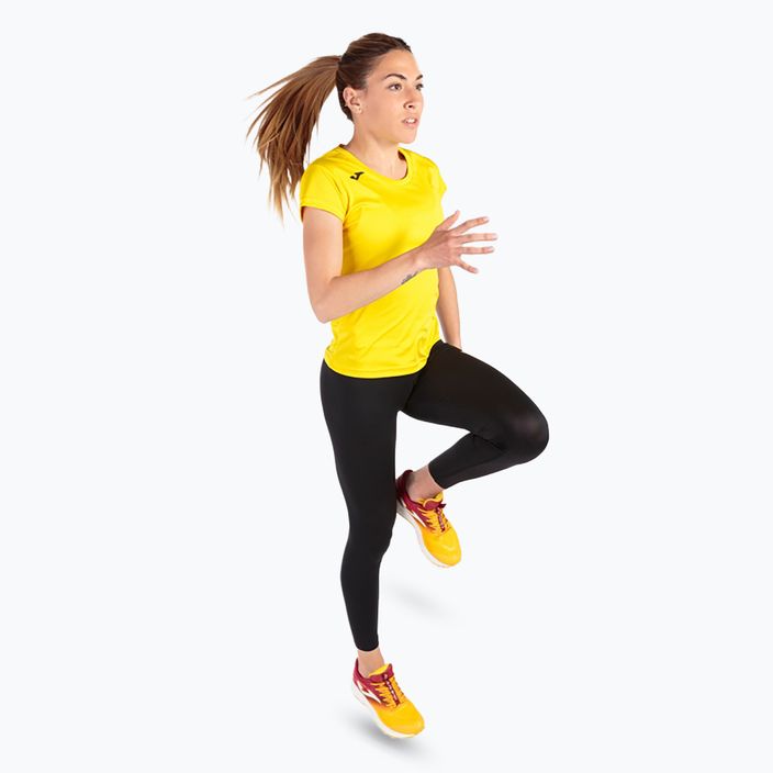 Joma Record II women's running shirt yellow 5