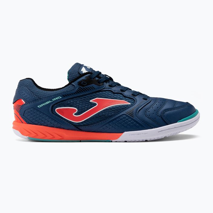 Men's football boots Joma Dribling IN navy coral 2