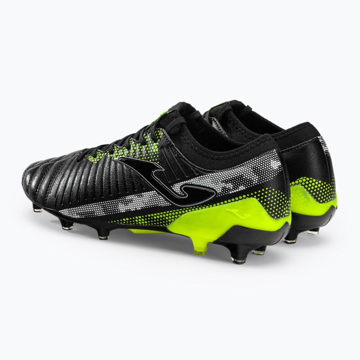 Joma Propulsion Cup FG black/lemon fluor men's football boots 3