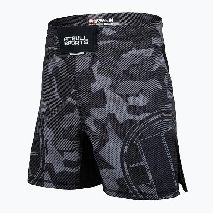 Men's grappling shorts Pitbull West Coast Grappling Dillard grey