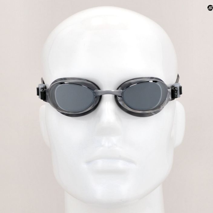 Speedo Aquapure Mirror black/silver/chrome swimming goggles 8-11770C742 7