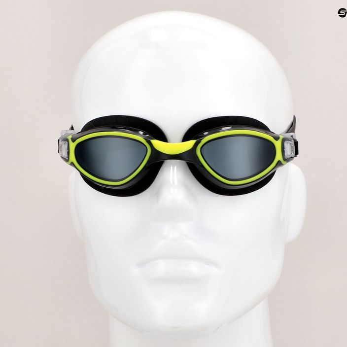 AQUA-SPEED Calypso green/black swimming goggles 83-38 7