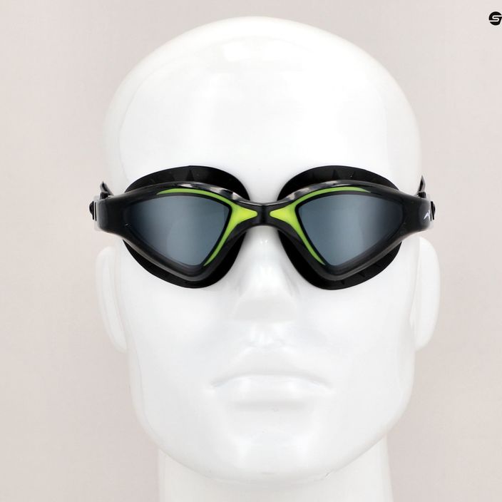 AQUA-SPEED Raptor black/green swimming goggles 49-38 7